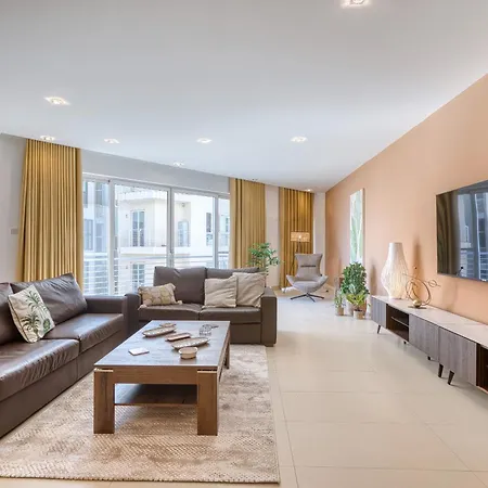 Luxury 2 Bedroom Near Seafront Yhai1-2 公寓 斯利马