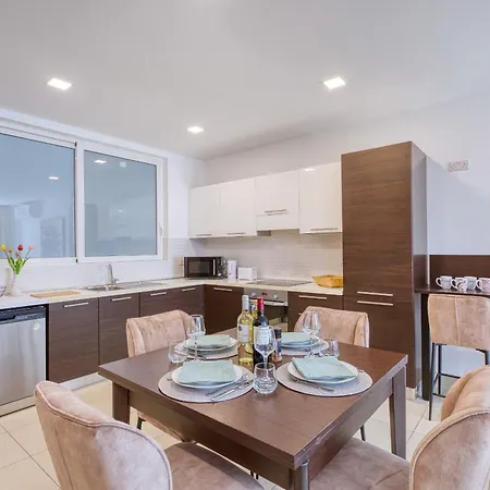 公寓 Luxury 2 Bedroom Near Seafront Yhai1-2 斯利马